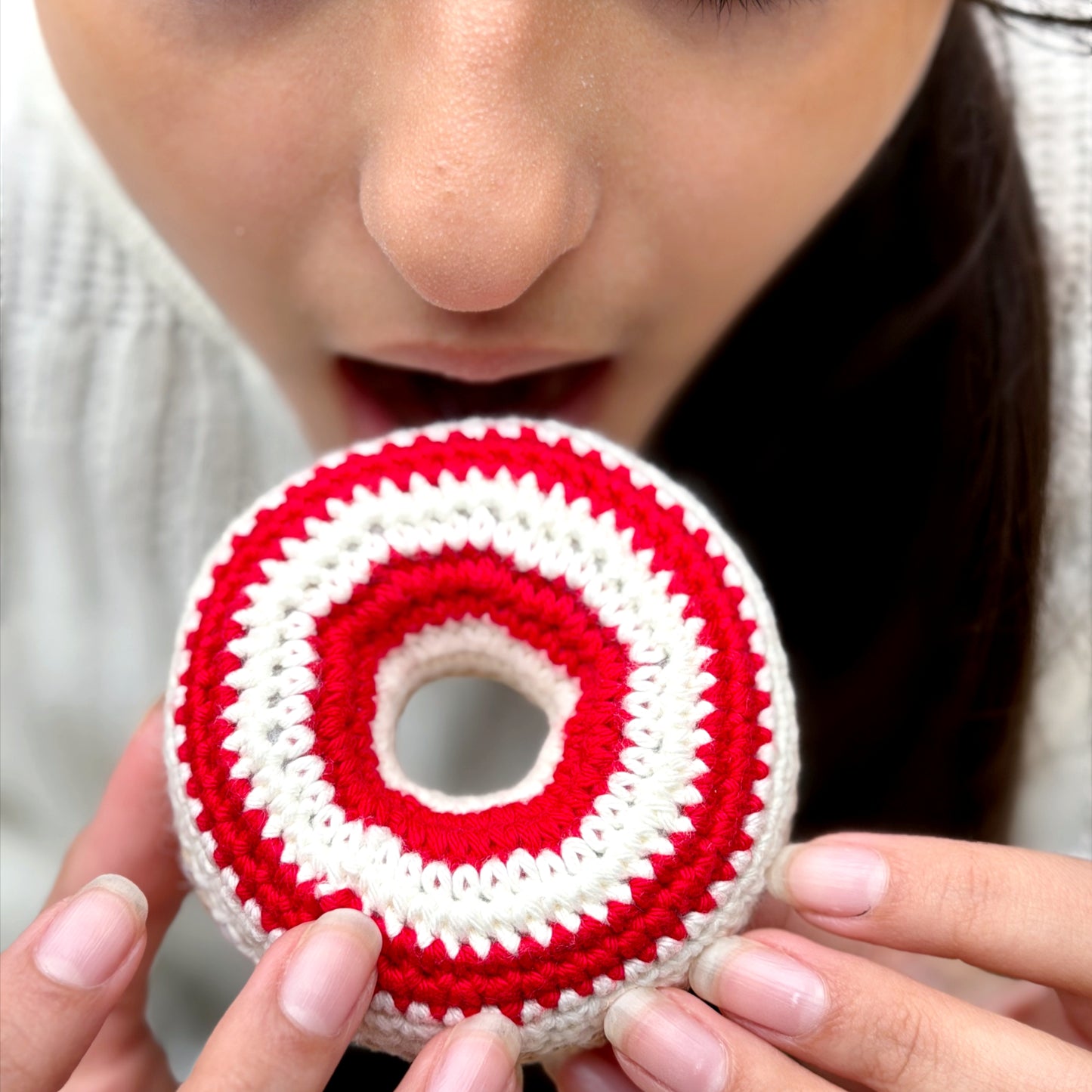 Swirls Donut Ornament