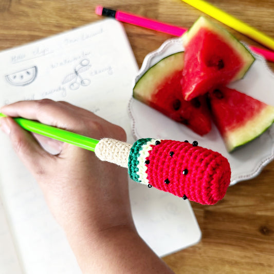 Watermelon Popsicle Pencil Topper