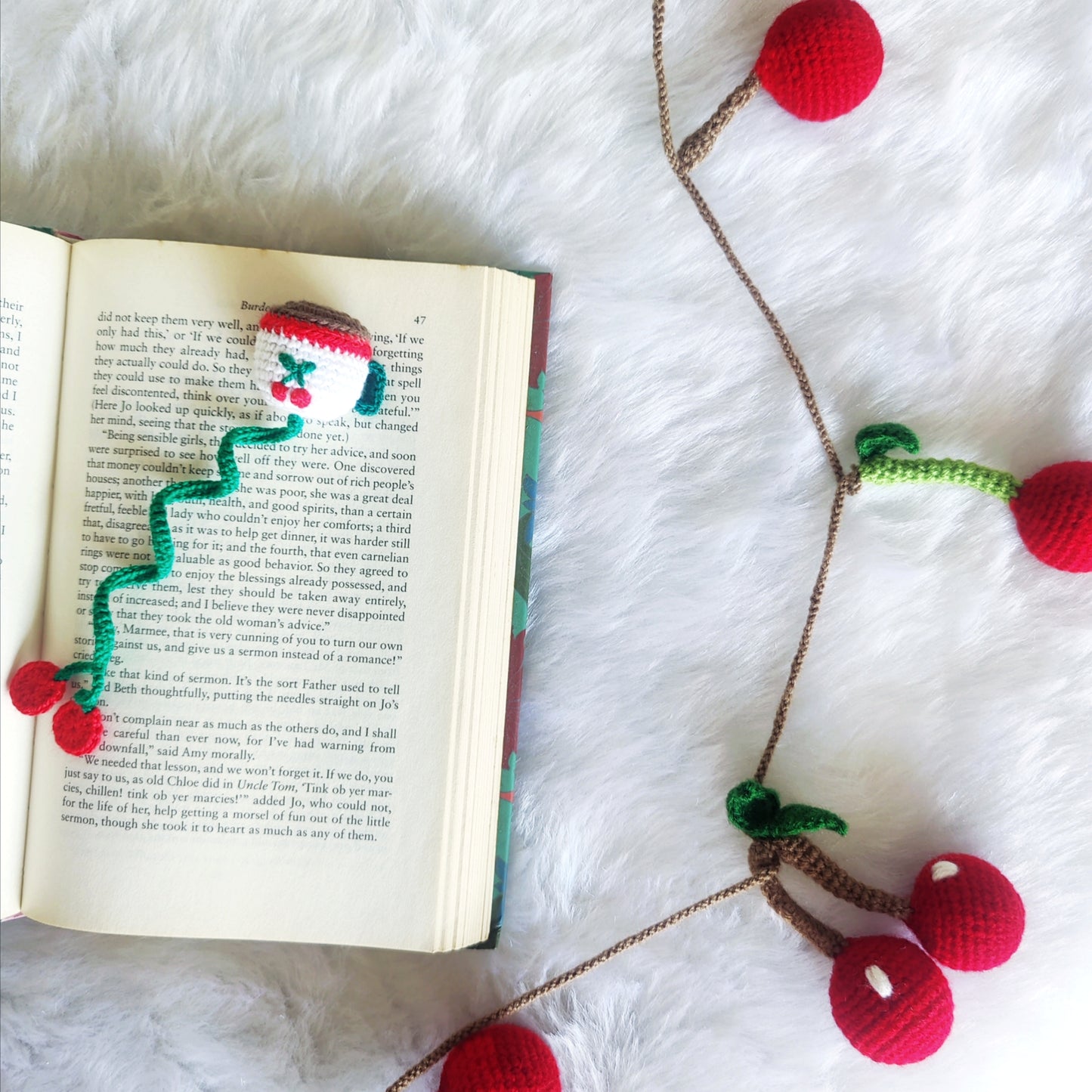Cherry Cup Bookmark