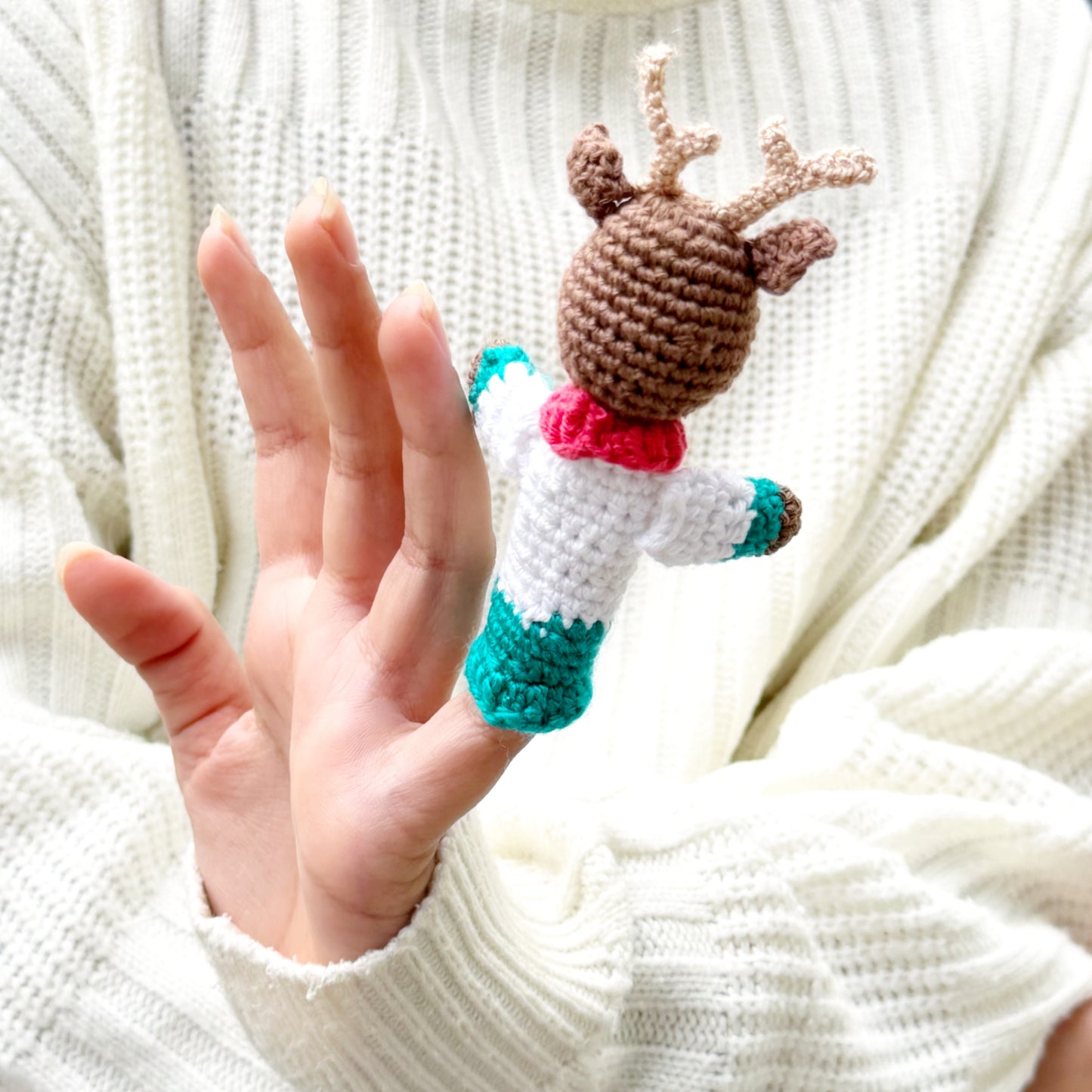 Rudolph Finger Puppet