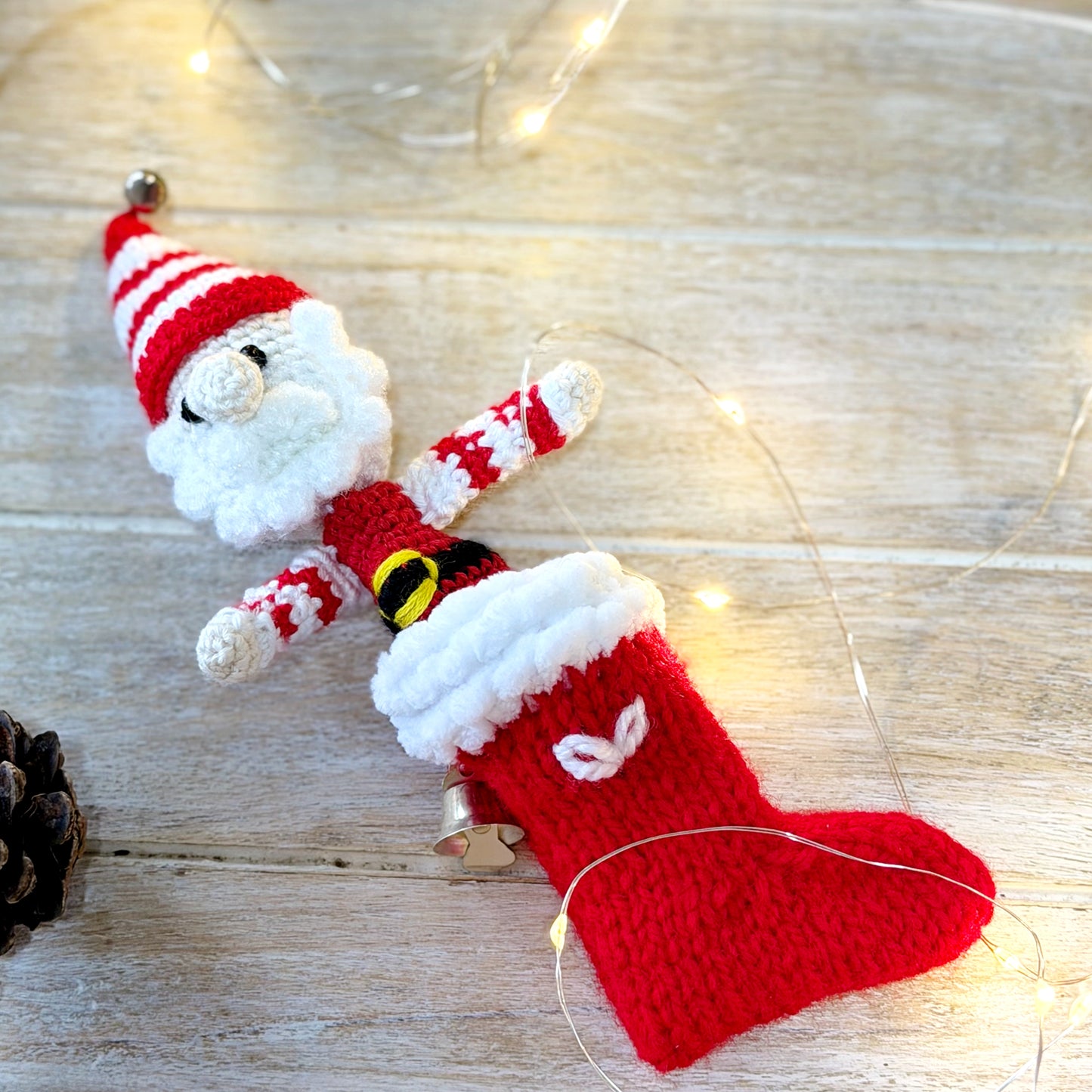 Santa Bootie Ornament