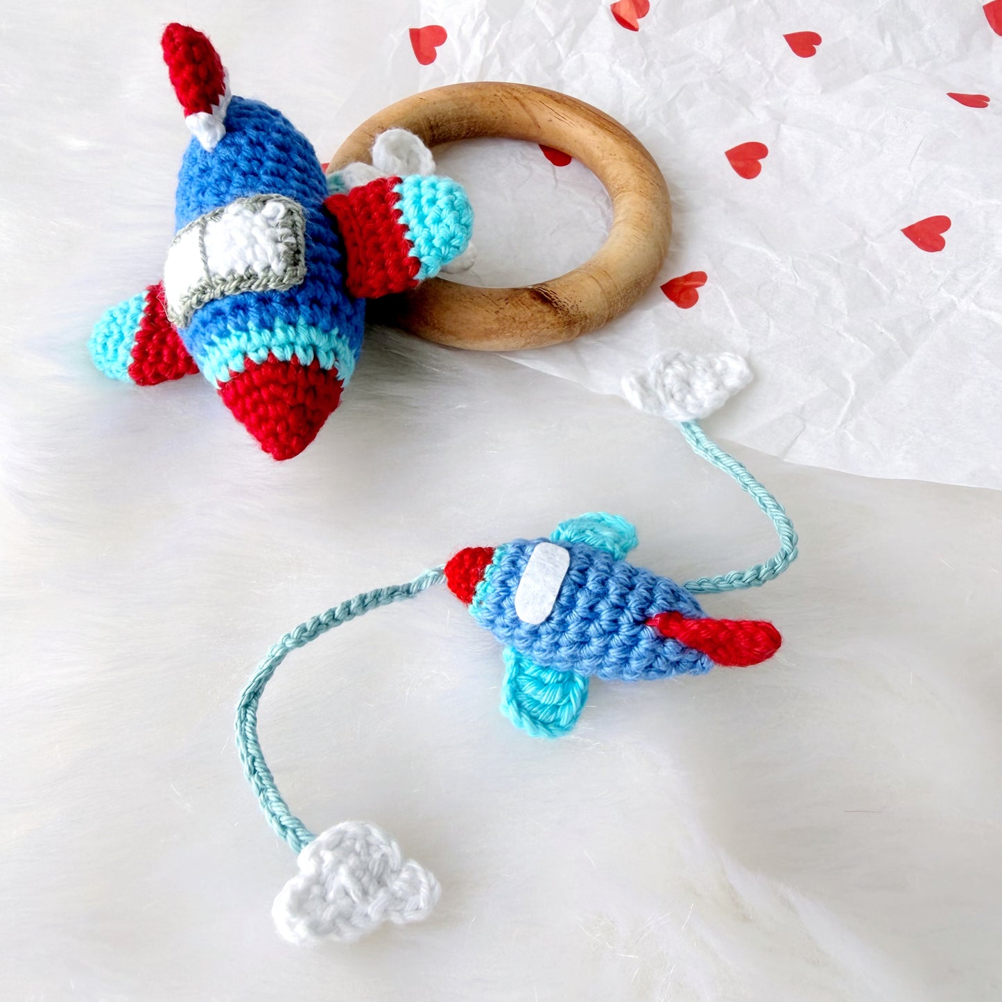 Aeroplane Rattle Gift Box