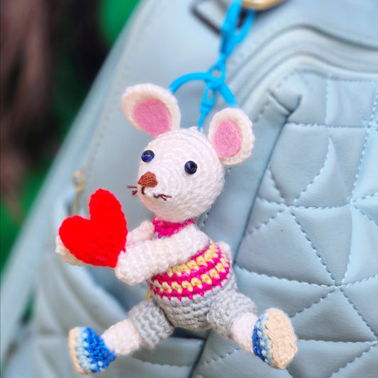 Mouse Bag Charm