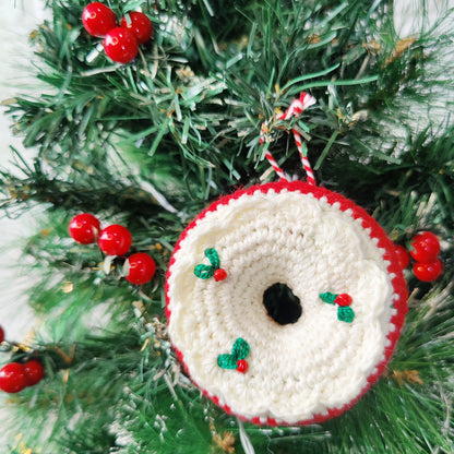 Berry Donut Ornament