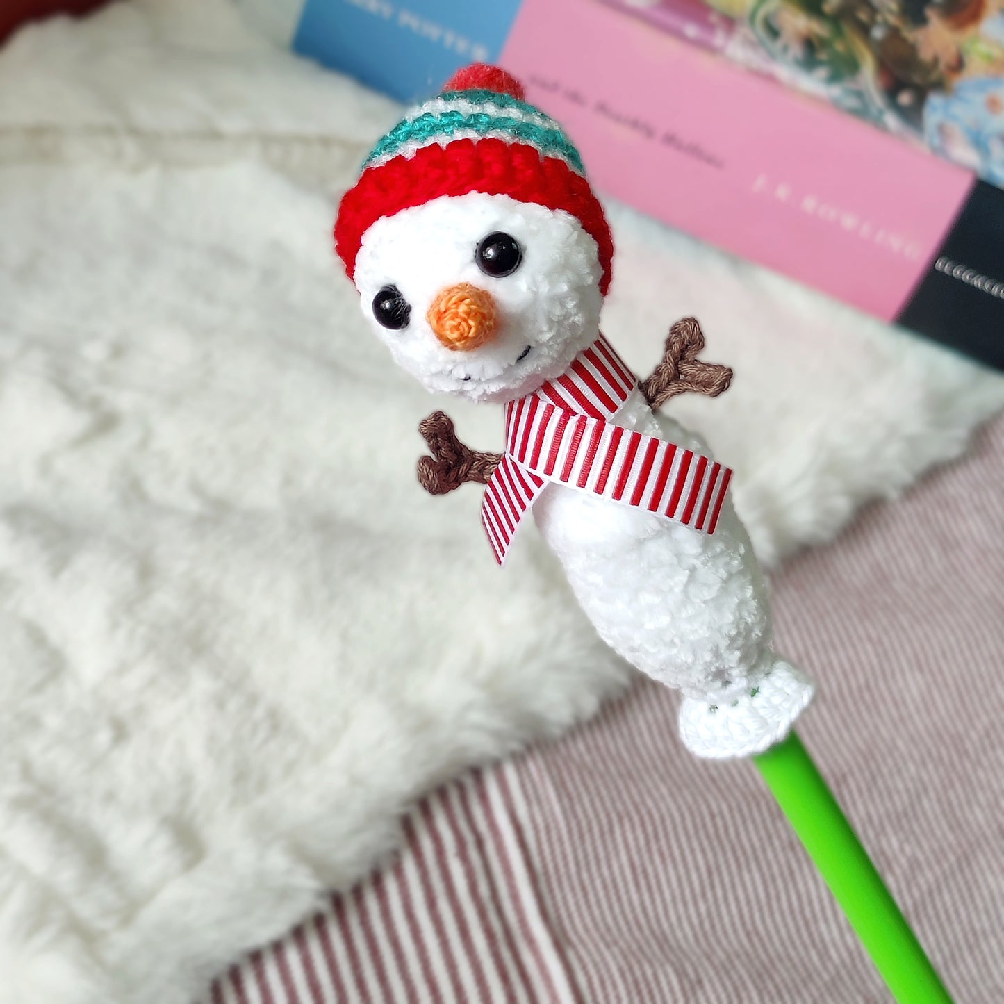 Snowman Pencil Topper
