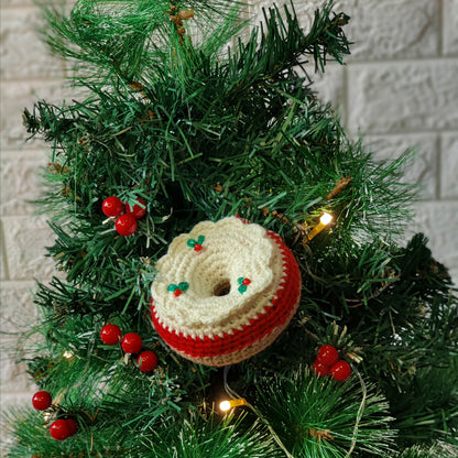 Berry Donut Ornament