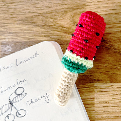 Watermelon Popsicle Pencil Topper