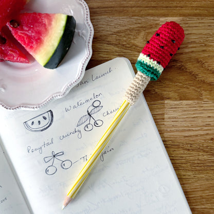 Watermelon Popsicle Pencil Topper