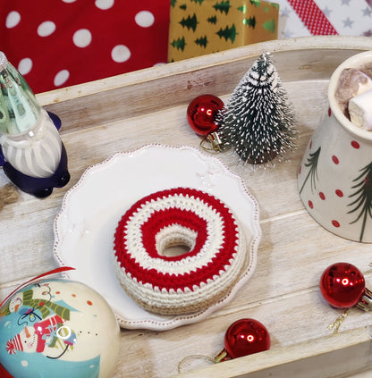 Swirls Donut Ornament