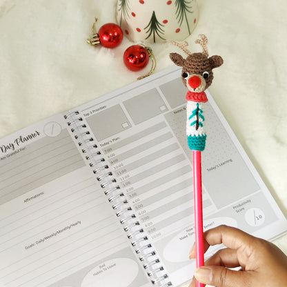 Reindeer Pencil Topper