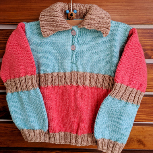 Color Block Sweater