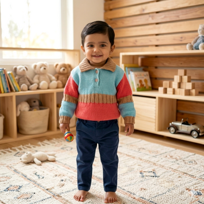 Color Block Sweater