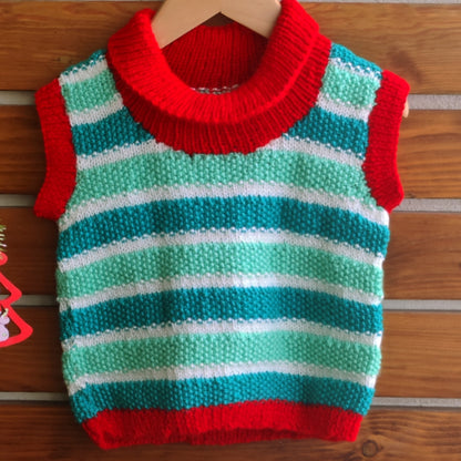 Red & Green Vest