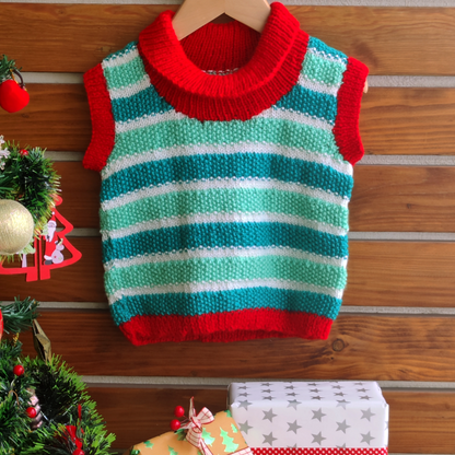Red & Green Vest
