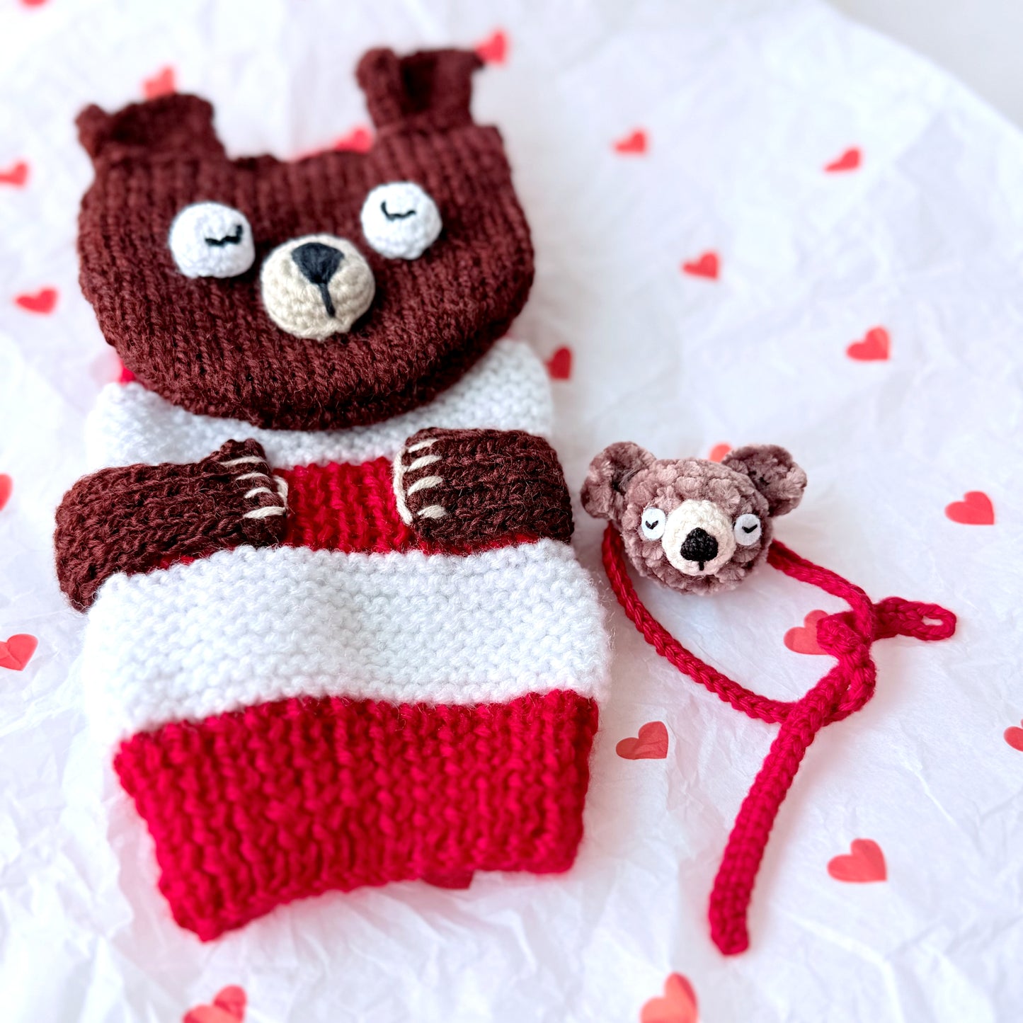Teddy Bottle Cozy Gift Box